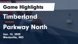 Timberland  vs Parkway North  Game Highlights - Jan. 14, 2020