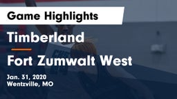 Timberland  vs Fort Zumwalt West  Game Highlights - Jan. 31, 2020