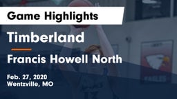 Timberland  vs Francis Howell North  Game Highlights - Feb. 27, 2020