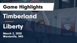 Timberland  vs Liberty Game Highlights - March 2, 2020