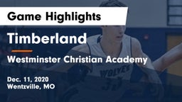 Timberland  vs Westminster Christian Academy Game Highlights - Dec. 11, 2020