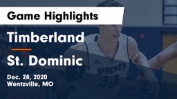 Timberland  vs St. Dominic  Game Highlights - Dec. 28, 2020
