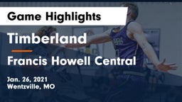 Timberland  vs Francis Howell Central Game Highlights - Jan. 26, 2021