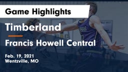 Timberland  vs Francis Howell Central  Game Highlights - Feb. 19, 2021