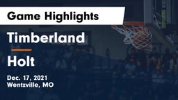 Timberland  vs Holt  Game Highlights - Dec. 17, 2021