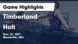 Timberland  vs Holt  Game Highlights - Dec. 27, 2021