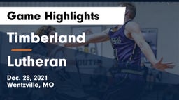 Timberland  vs Lutheran  Game Highlights - Dec. 28, 2021