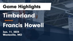 Timberland  vs Francis Howell  Game Highlights - Jan. 11, 2024