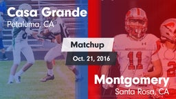 Matchup: Casa Grande High vs. Montgomery  2016