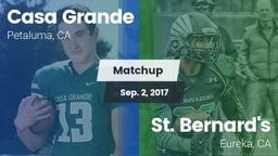 Matchup: Casa Grande High vs. St. Bernard's  2017