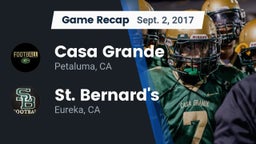 Recap: Casa Grande  vs. St. Bernard's  2017
