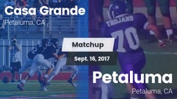 Matchup: Casa Grande High vs. Petaluma  2017