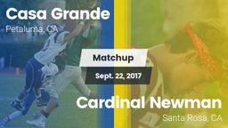 Matchup: Casa Grande High vs. Cardinal Newman  2017