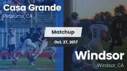 Matchup: Casa Grande High vs. Windsor  2017
