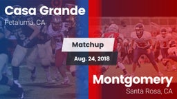 Matchup: Casa Grande High vs. Montgomery  2018