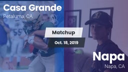 Matchup: Casa Grande High vs. Napa  2019