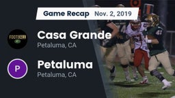 Recap: Casa Grande  vs. Petaluma  2019