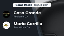 Recap: Casa Grande  vs. Maria Carrillo  2021
