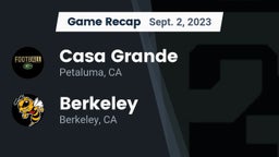 Recap: Casa Grande  vs. Berkeley  2023