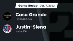 Recap: Casa Grande  vs. Justin-Siena  2023