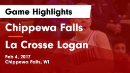 Chippewa Falls  vs La Crosse Logan Game Highlights - Feb 4, 2017