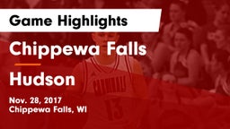 Chippewa Falls  vs Hudson  Game Highlights - Nov. 28, 2017