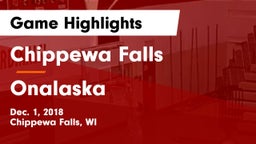 Chippewa Falls  vs Onalaska  Game Highlights - Dec. 1, 2018