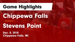 Chippewa Falls  vs Stevens Point  Game Highlights - Dec. 8, 2018
