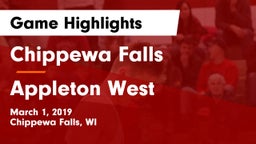 Chippewa Falls  vs Appleton West  Game Highlights - March 1, 2019