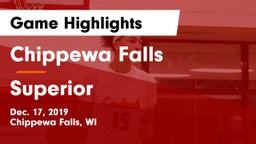 Chippewa Falls  vs Superior  Game Highlights - Dec. 17, 2019