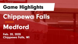 Chippewa Falls  vs Medford  Game Highlights - Feb. 20, 2020