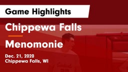 Chippewa Falls  vs Menomonie  Game Highlights - Dec. 21, 2020