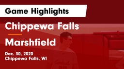 Chippewa Falls  vs Marshfield  Game Highlights - Dec. 30, 2020