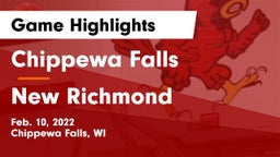 Chippewa Falls  vs New Richmond  Game Highlights - Feb. 10, 2022