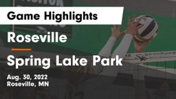 Roseville  vs Spring Lake Park  Game Highlights - Aug. 30, 2022