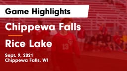 Chippewa Falls  vs Rice Lake  Game Highlights - Sept. 9, 2021
