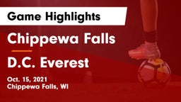 Chippewa Falls  vs D.C. Everest  Game Highlights - Oct. 15, 2021
