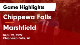Chippewa Falls  vs Marshfield  Game Highlights - Sept. 26, 2022