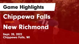 Chippewa Falls  vs New Richmond  Game Highlights - Sept. 20, 2022