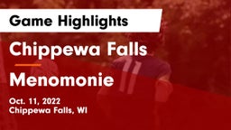 Chippewa Falls  vs Menomonie  Game Highlights - Oct. 11, 2022