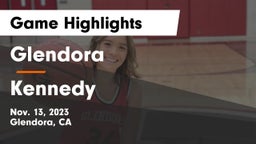 Glendora  vs Kennedy Game Highlights - Nov. 13, 2023