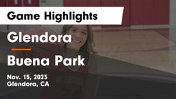 Glendora  vs Buena Park  Game Highlights - Nov. 15, 2023