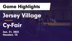 Jersey Village  vs Cy-Fair  Game Highlights - Jan. 21, 2023