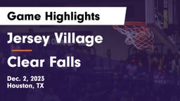 Jersey Village  vs Clear Falls  Game Highlights - Dec. 2, 2023