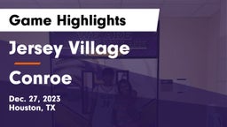 Jersey Village  vs Conroe  Game Highlights - Dec. 27, 2023