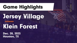 Jersey Village  vs Klein Forest  Game Highlights - Dec. 28, 2023