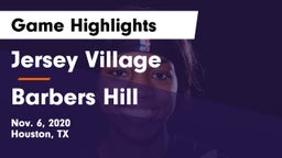 Jersey Village  vs Barbers Hill  Game Highlights - Nov. 6, 2020