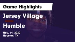 Jersey Village  vs Humble  Game Highlights - Nov. 14, 2020