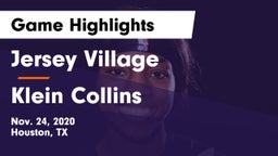 Jersey Village  vs Klein Collins  Game Highlights - Nov. 24, 2020