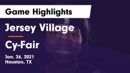 Jersey Village  vs Cy-Fair  Game Highlights - Jan. 26, 2021